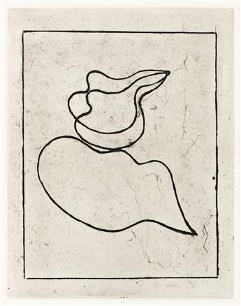 JEAN ARP Vers le blanc infini.